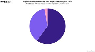 Cryptocurrency Ownership and Usage Rates in Nigeria 2024 | Chart | TGM StatBox.jpeg