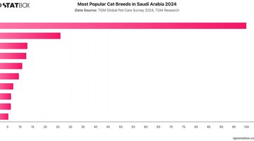 Most Popular Cat Breeds in Saudi Arabia 2024 | Chart | TGM StatBox.jpeg