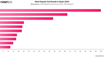 Most Popular Cat Breeds in Spain 2024 | Chart | TGM StatBox.jpeg