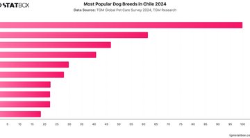 Most Popular Dog Breeds in Chile 2024 | Chart | TGM StatBox.jpeg