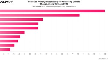 Perceived Primary Responsibility for Addressing Climate Change Among Germans 2025 | Chart | TGM StatBox.jpeg