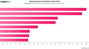 Popular Payment Methods in Brazil 2024 | Chart | TGM StatBox.jpeg