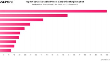 Top Pet Services Used by Owners in the United Kingdom 2024 | Chart | TGM StatBox.jpeg