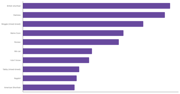 Top Cat Breeds in South Africa 2024 (locked) |Chart|TGM StatBox