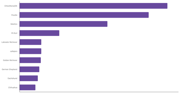 Top Dog Breeds in Argentina 2023 (locked) |Chart|TGM StatBox